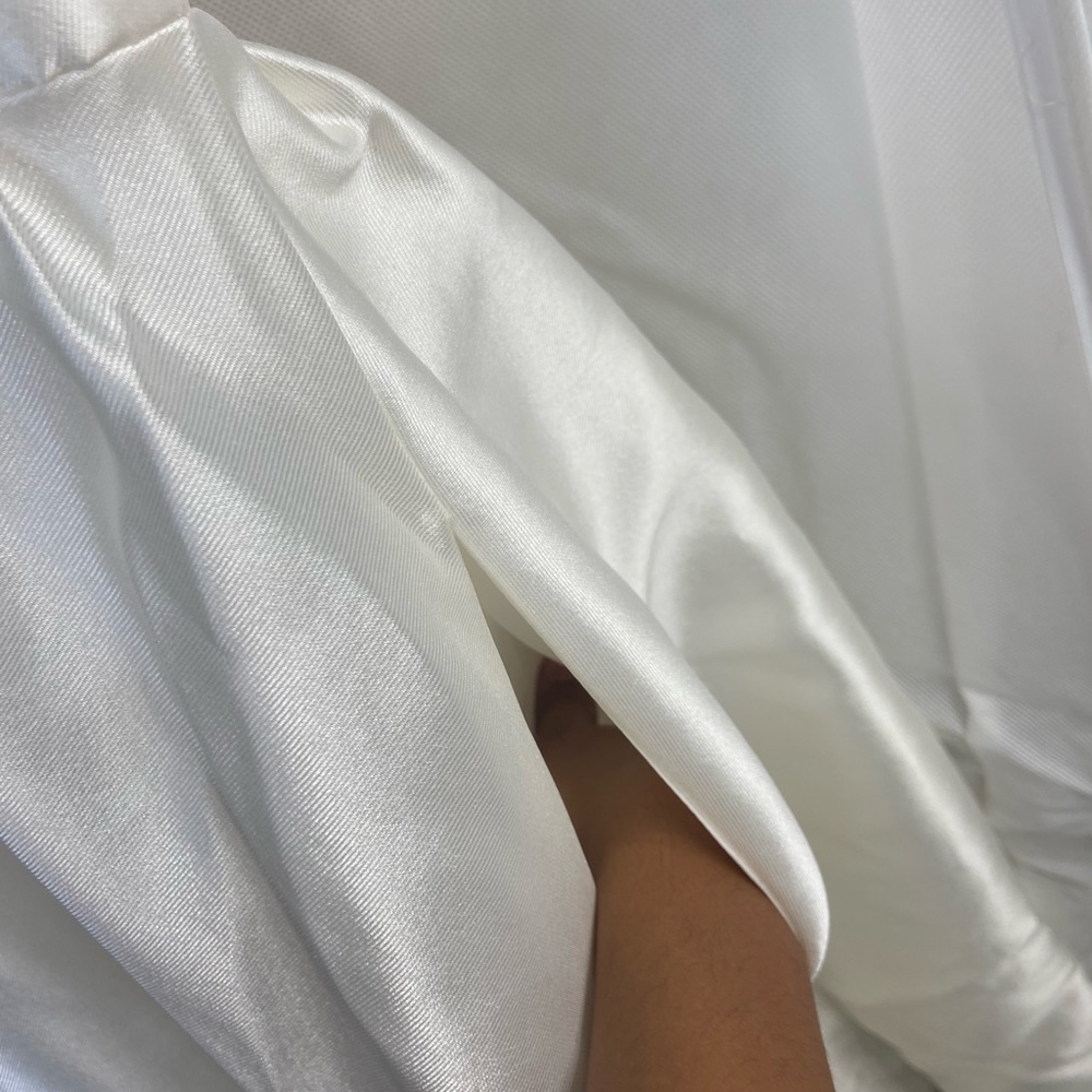 David Bridal’s white wedding dress size 10 - Picture 5 of 7